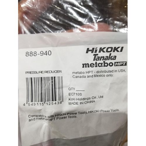  Metabo HPT Hitachi 888940 Pressure Reducer EC710