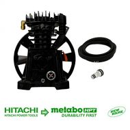 Metabo HPT (1) 885443 Pumping Unit with Flywheel (1) 885444 Replacement Belt (1) 885483 Breather Pipe Plug