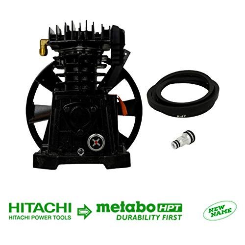  Metabo HPT (1) 885443 Pumping Unit with Flywheel (1) 885444 Replacement Belt (1) 885483 Breather Pipe Plug