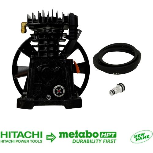  Metabo HPT (1) 885443 Pumping Unit with Flywheel (1) 885444 Replacement Belt (1) 885483 Breather Pipe Plug