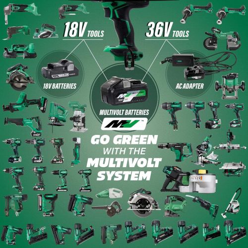  Metabo HPT 18V Cordless Pin Nailer, Tool Only - No Battery, 5/8-Inch up to 1-3/8-Inch Pin Nails, 23-Gauge, Holds 120 Nails, Lifetime Tool Warranty (NP18DSALQ4)
