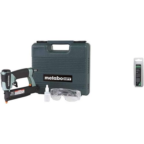  Metabo HPT Pin Nailer Kit with Hitachi 23000S 5/8-Inch x 23-Gauge Electro-Galvanized Headless Pins, 2000-Pack
