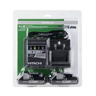 Metabo HPT Hitachi UC18YSL3S Compact 18V 3.0Ah Lithium Ion Battery (2 Pack)