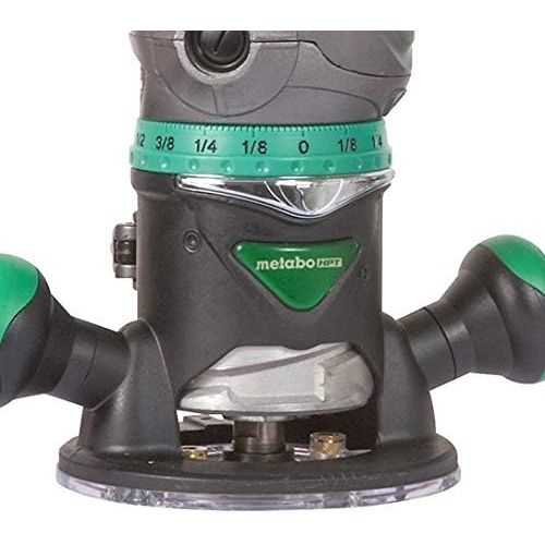  Metabo HPT Router Kit | Fixed/Plunge Base | Variable Speed | 11 Amp Motor | 2-1/4 Peak HP | KM12VC