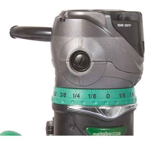  Metabo HPT Router Kit | Fixed/Plunge Base | Variable Speed | 11 Amp Motor | 2-1/4 Peak HP | KM12VC