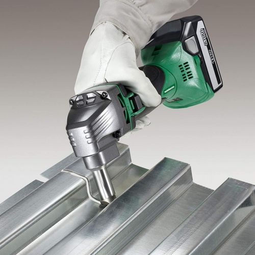  Metabo HPT Nibbler | 18V Cordless | Tool Only - No Battery | 180 Degree 3-Stop Die Holder | CN18DSLQ4