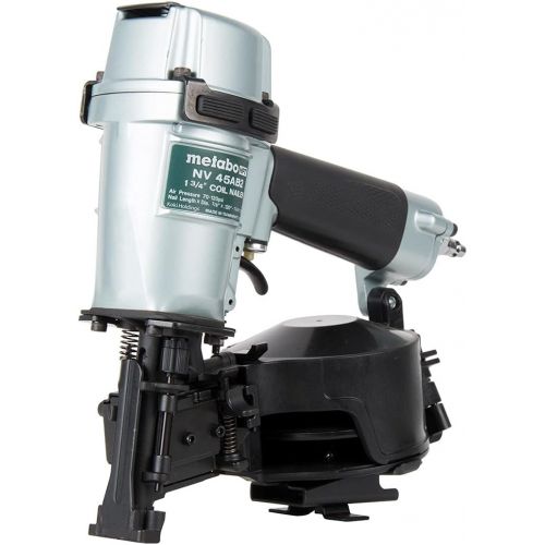  Metabo HPT Roofing Nailer, Pneumatic, Coil Roofing Nails from 7/8-Inch up to 1-3/4-Inch, 16 Degree Magazine (NV45AB2)