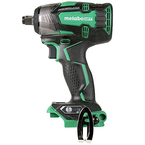  Metabo HPT 18V Cordless Impact Wrench | 225-LBS of Torque | 1/2 Square Drive | IP56 Compliant | LED Light | 4-Stage Electronic Speed Switch | Brushless | Tool Only - No Battery | W