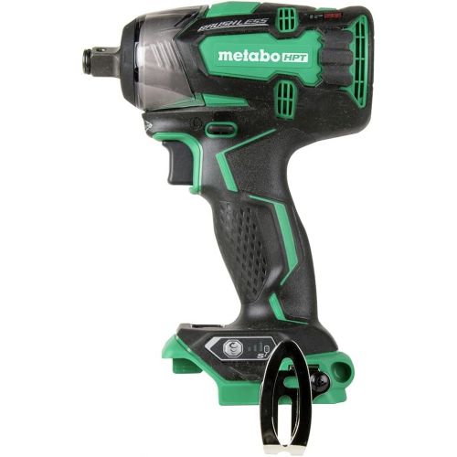  Metabo HPT 18V Cordless Impact Wrench | 225-LBS of Torque | 1/2 Square Drive | IP56 Compliant | LED Light | 4-Stage Electronic Speed Switch | Brushless | Tool Only - No Battery | W