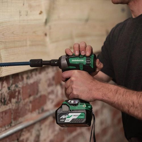  Metabo HPT 18V Cordless Impact Wrench | 225-LBS of Torque | 1/2 Square Drive | IP56 Compliant | LED Light | 4-Stage Electronic Speed Switch | Brushless | Tool Only - No Battery | W