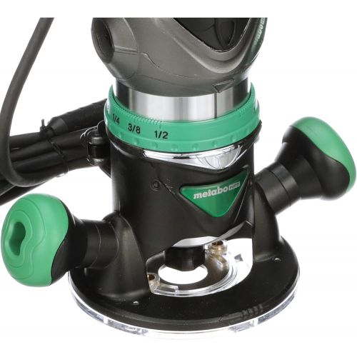  Metabo HPT Router | Fixed Base | 11 Amp Motor | 2-1/4 Peak HP | Variable Speed | M12VC