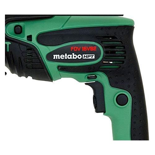  Metabo HPT Hammer Drill, 5/8-Inch, 5-Amp, 2-Modes, VSR (FDV16VB2), Green