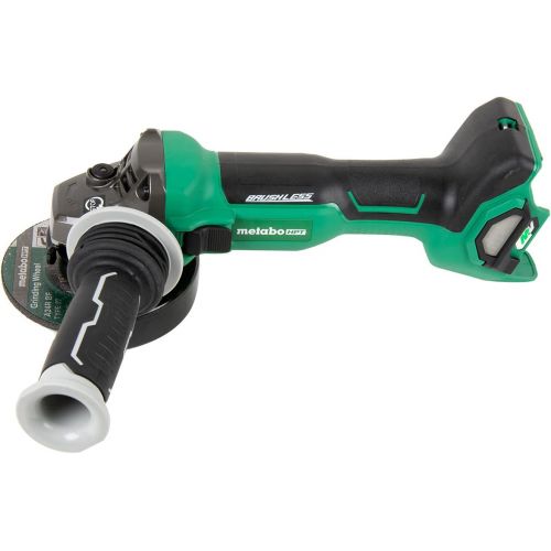  Metabo HPT 36V MultiVolt Brushless Angle Grinder | 4-1/2-Inch | Slide Switch | Tool Body Only | G3612DAQ6