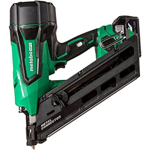  Metabo HPT 36V MultiVolt Cordless Metal Connector Nailer | Includes Battery and Charger | NR3665DA