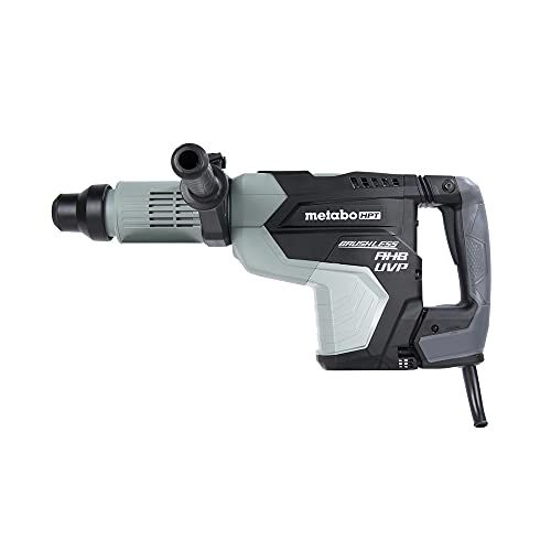  Metabo HPT Rotary Hammer Drill, 2-1/16-Inch, SDS Max, AC Brushless Motor, AHB Aluminum Housing Body, UVP User Vibration Protection (DH52MEY)