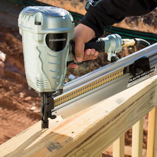  Metabo HPT Framing Nailer, The Pro Preferred Brand of Pneumatic Nailers, 21° Magazine, Accepts 2 to 3-1/2 Framing Nails & Super Lube 12004 Air Tool Lubricant, 4 oz Bottle, Transluc