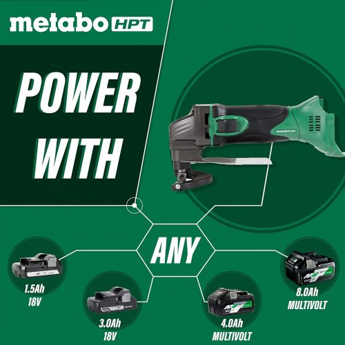  Metabo HPT Cordless Shear | 18V Lithium Ion Shear | Tool Body Only | CE18DSLQ4