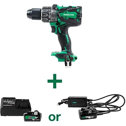  Metabo HPT 36V MultiVolt Hammer Drill | Tool Only - No Battery | Brushless Motor | 1/2-in Keyless Metal Chuck | DV36DAQ4