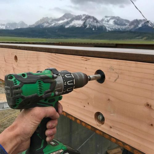  Metabo HPT 36V MultiVolt Hammer Drill | Tool Only - No Battery | Brushless Motor | 1/2-in Keyless Metal Chuck | DV36DAQ4