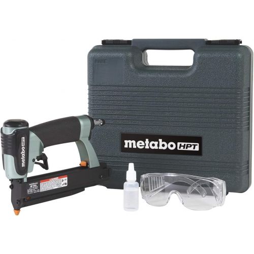  Metabo HPT Pin Nailer Kit, 23 Gauge, Pin Nails - 5/8 to 1-3/8, No Mar Tip - 2, Depth Adjustment, 5-Year Warranty (NP35A)