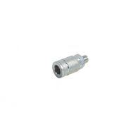 Metabo HPT Automotive Air Coupler, 3/8 Body Size, Zinc Plated Steel, 1/4 Male Thread Size (115309M)