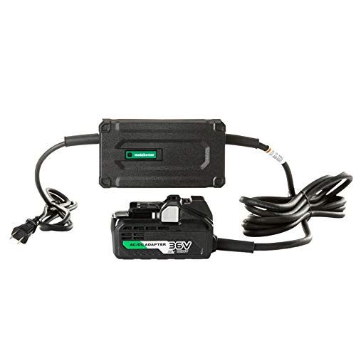  Metabo HPT MultiVolt AC Adapter Power Source Option for All 36V Metabo HPT MultiVolt Tools 20 Ft Pivoting Cord Can Be Used with Generators or Long Extension Cords ET36A