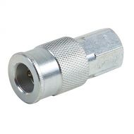 Metabo HPT Industrial Air Coupler, 3/8 Body Size, Zinc Plated Steel, 1/4 Female Thread Size (115329M)