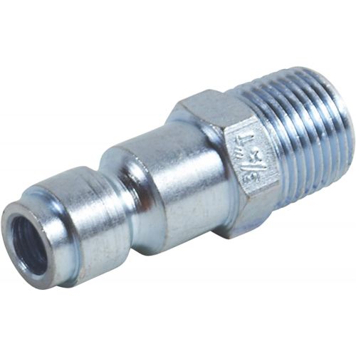  Metabo HPT Automotive Air Plug, 3/8 Body Size, Zinc Plated Steel, 3/8 Male Thread Size (115303M)