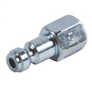Metabo HPT Automotive Air Plug, 1/4 Body Size, Zinc Plated Steel, 1/4 Female Thread Size (115333M)