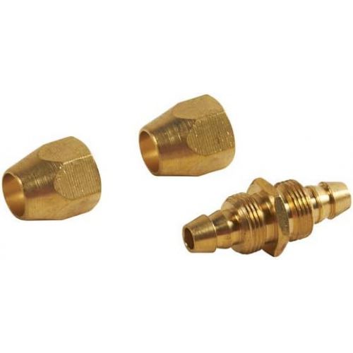  Metabo HPT Poly Air Hose Repair Splicers Kit, 1/4, Brass, (115313M)