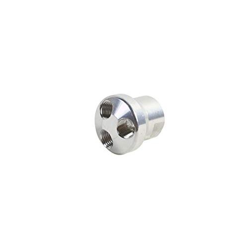  Metabo HPT Manifold, Round, 3-Way, 1/4-Inch In, 3 x 1/4-Inch Out, Aluminum (115181M)