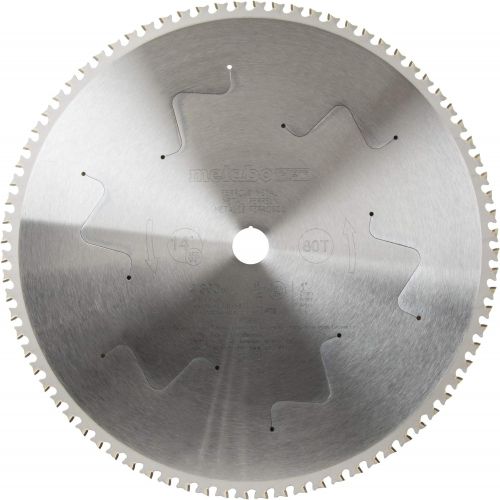  Metabo HPT 726137M 80-Teeth Tungsten Carbide Tipped 14 Dry Cutting Ferrous Metal Saw Blade