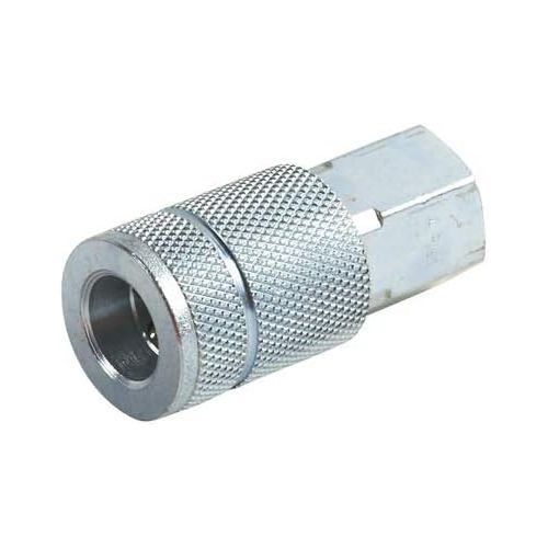  Metabo HPT Automotive Air Coupler, 3/8 Body Size, Zinc Plated Steel, 1/4 Female Thread Size (115310M)