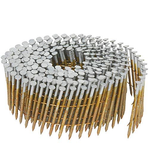  Metabo HPT Siding Nails 2-1/2 In. x 0.092 In. Collated Wire Coil Full Round-Head Ring Shank Hot-Dipped Galvanized 3600 Count 13369HPT