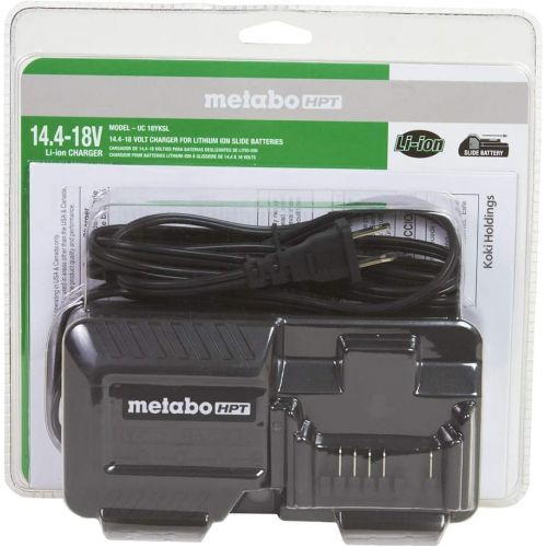  Metabo HPT Battery Charger 18V Lithium-Ion Slide Style UC18YKSLM