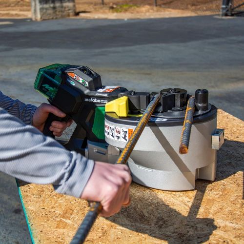  Metabo HPT 36V MultiVolt Cordless Rebar Bender/Cutter 270 Cuts Per Charge Includes 2-36V Batteries + Rapid Charger VB3616DA