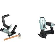 [아마존베스트]Metabo HPT N5010AB 2” 15.5 Gauge 1/2” Crown Pneumatic Pro Flooring Stapler with Metabo HPT Flooring Stapler, 18 Gauge