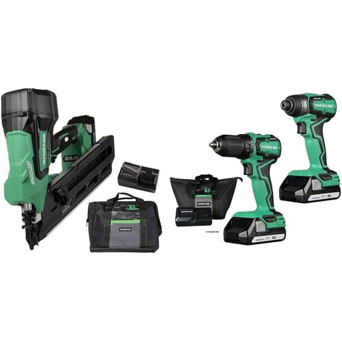  [아마존베스트]Metabo HPT Cordless Framing Nailer Kit with Metabo HPT 18V Cordless Combo Kit