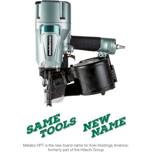  [아마존베스트]Metabo HPT Coil Framing Nailer, Pneumatic, Coil Nails - 2-Inch up to 3-1/4-Inch Round Head, Tool-less Depth Adjustment, 16 Degree Magazine, Rafter Hook, 5-Year Warranty (NV83A5)