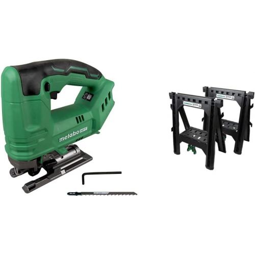  Metabo HPT 18V Jig Saw (Tool Only) w/Sawhorses (2-Pack)