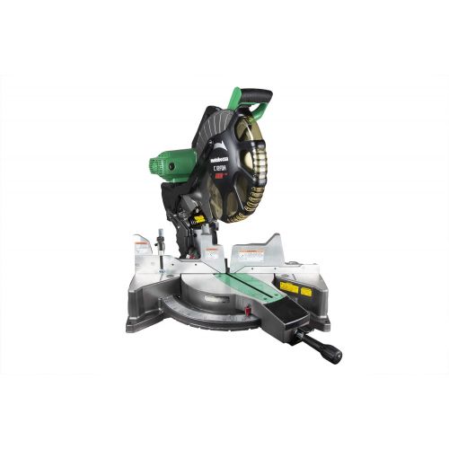  Metabo HPT 12-Inch Compound Miter Saw, Laser Marker System, Double Bevel, 15-Amp Motor, Tall Pivoting Aluminum Fence, 5 Year Warranty (C12FDHS)