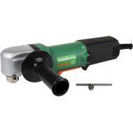 Metabo HPT Right Angle Corded Drill, 4.6-Amp, 3/8-Inch, 3-1/4-Inch Low Profile Head, 500-2300 Rpm, Removable Side Handle, Contractor-Grade Cast Aluminum Gear Housing, 5-Year Warran