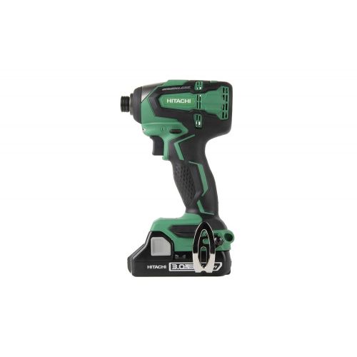  Hitachi WH18DBFL2S 18V Cordless COMPACT Lithium-Ion Brushless 1, 522 in-lbs. Impact Driver Kit