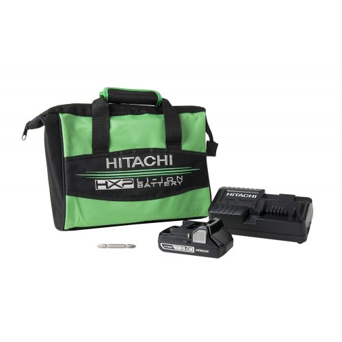  Hitachi WH18DBFL2S 18V Cordless COMPACT Lithium-Ion Brushless 1, 522 in-lbs. Impact Driver Kit