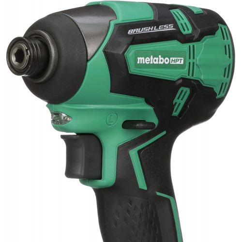  Hitachi WH18DBFL2S 18V Cordless COMPACT Lithium-Ion Brushless 1, 522 in-lbs. Impact Driver Kit