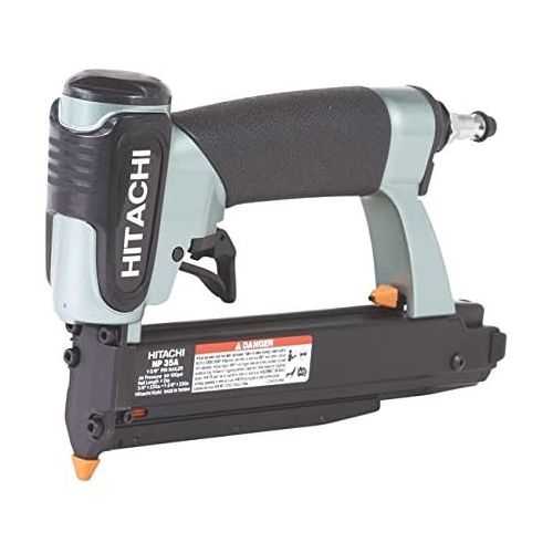  Hitachi NP35A Pin Nailer 23 Gauge, Accepts 58 to 1-38 Pin Nails, Micro Pinner with Depth Adjustment, 5 Year Warranty