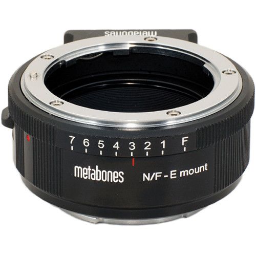  Metabones Nikon G Lens to Sony NEX Camera Lens Mount Adapter (Matte Black)