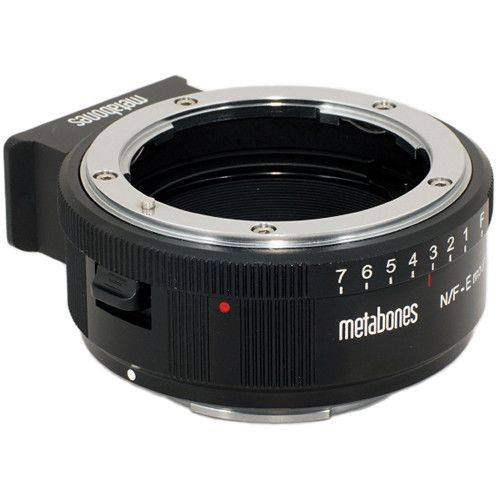  Metabones Nikon G Lens to Sony NEX Camera Lens Mount Adapter (Matte Black)