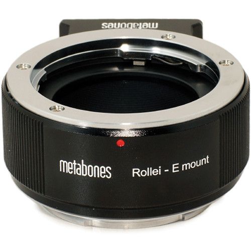  Metabones Rollei QBM Mount Lens to Sony NEX Camera Lens Mount Adapter (Black)