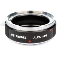 Metabones Alpa Lens to Micro Four Thirds Camera Lens Adapter (Black)